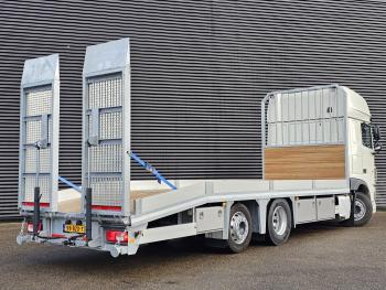 XF 480 6x2 OPRIJWAGEN / MACHINE TRANSPORT